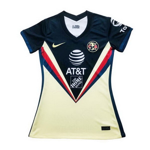 Camiseta Club América 1ª Mujer 2020-2021 Amarillo